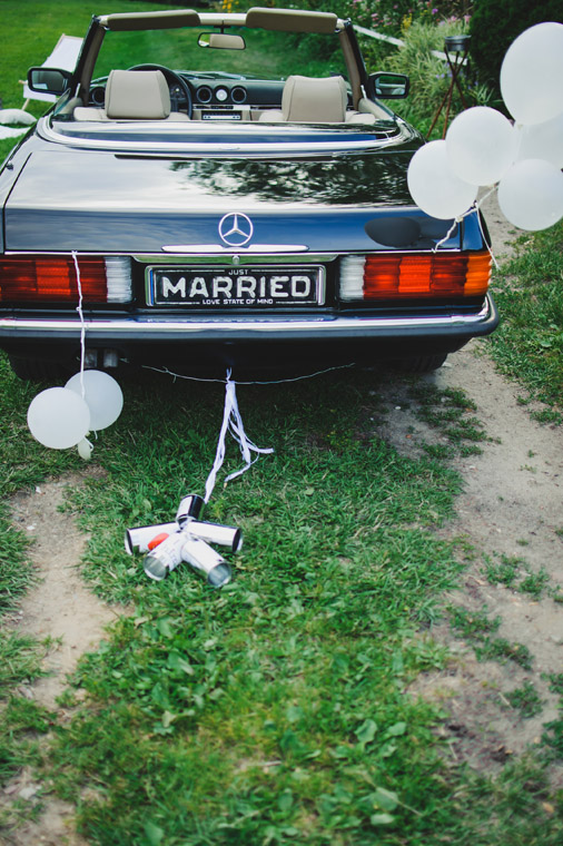 Mercedes für die Hochzeit