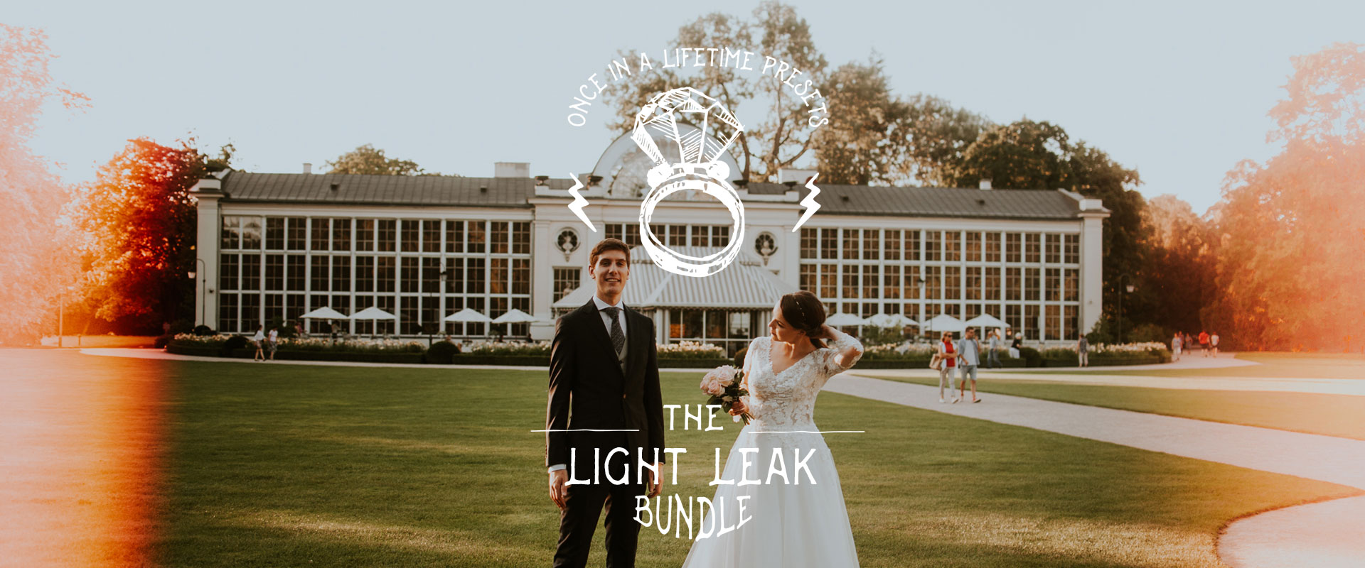 banner light leak lr preset